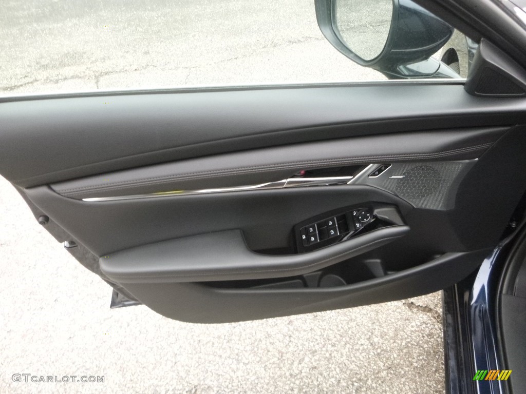 2019 Mazda MAZDA3 Hatchback Preferred Black Door Panel Photo #132482559