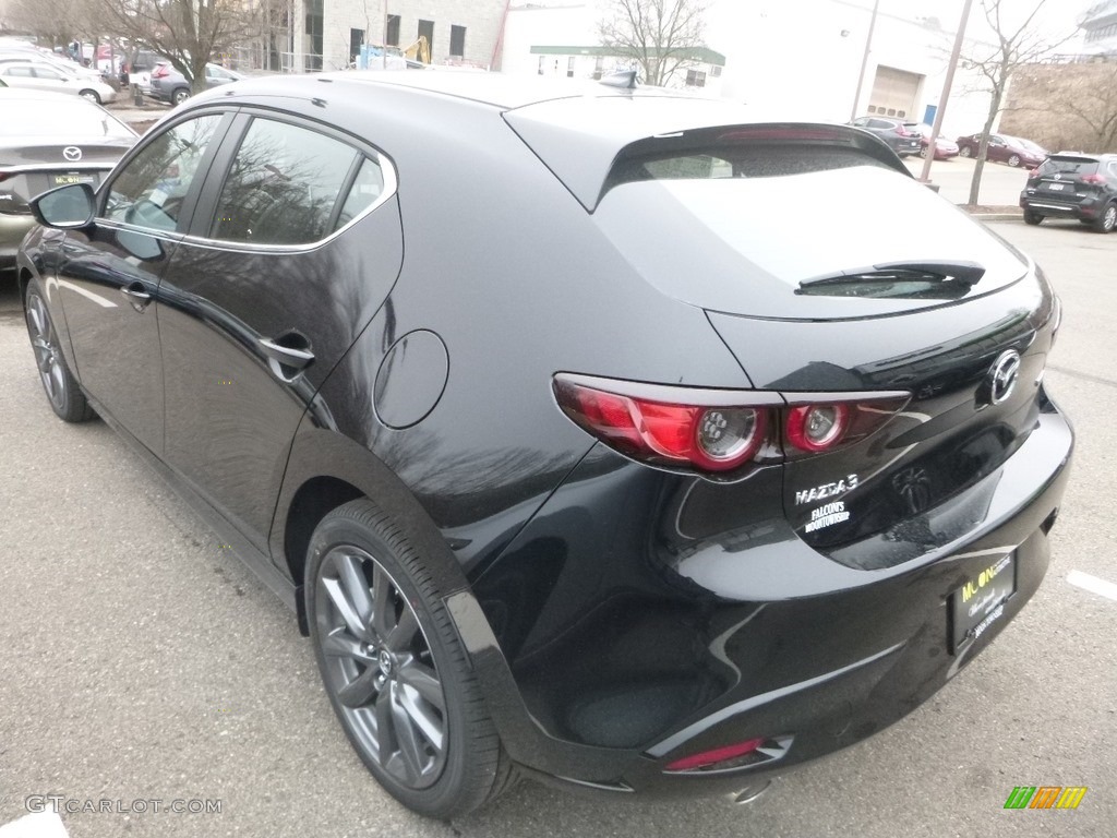 2019 MAZDA3 Hatchback Preferred - Jet Black Mica / Black photo #5