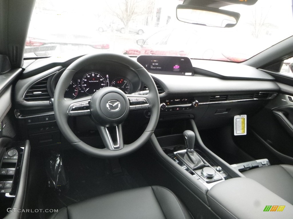 2019 Mazda MAZDA3 Hatchback Preferred Black Dashboard Photo #132482760