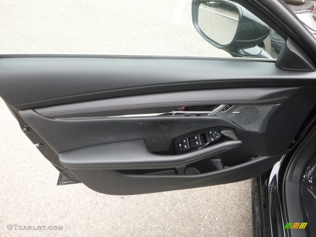 2019 Mazda MAZDA3 Hatchback Preferred Black Door Panel Photo #132482776