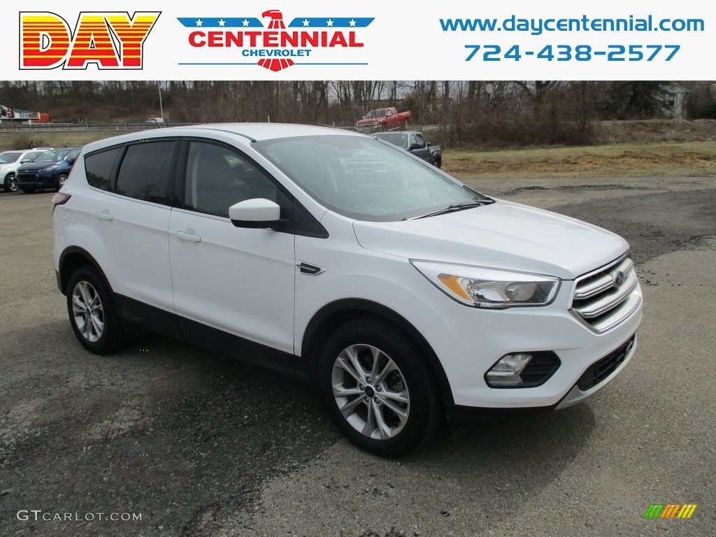 Oxford White Ford Escape