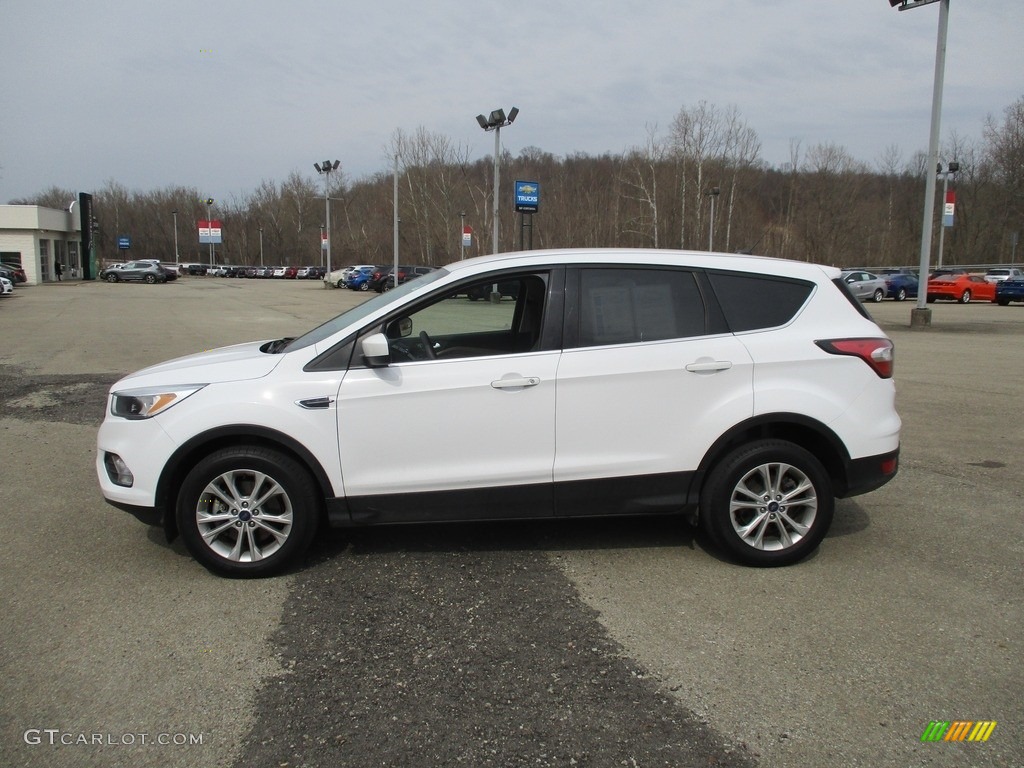 2017 Escape SE 4WD - Oxford White / Medium Light Stone photo #2
