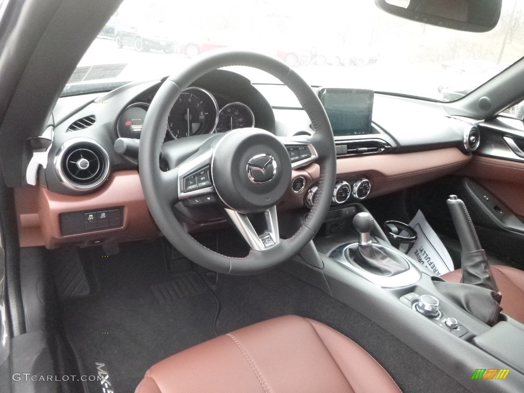 Auburn Interior 2019 Mazda MX-5 Miata Grand Touring Photo #132483030