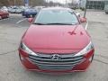 2019 Scarlet Red Hyundai Elantra SEL  photo #4