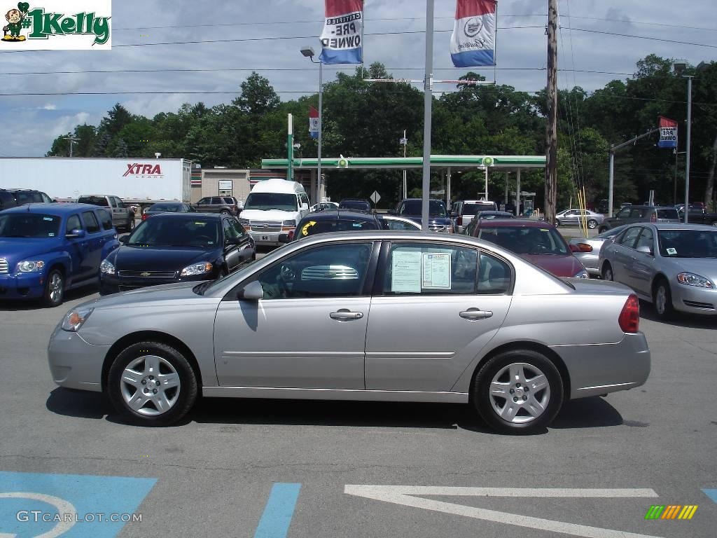 2006 Malibu LT Sedan - Silverstone Metallic / Titanium Gray photo #5