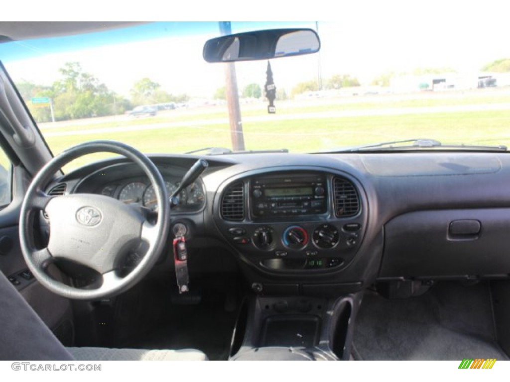 2003 Tundra SR5 Access Cab - Natural White / Gray photo #16