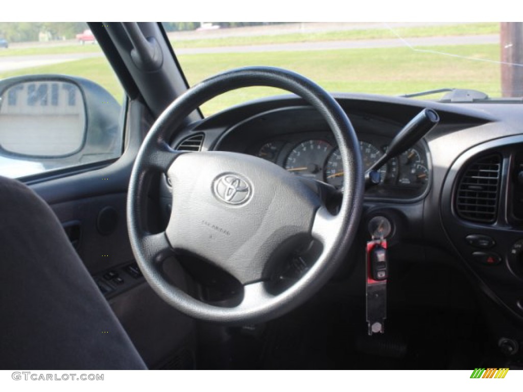 2003 Tundra SR5 Access Cab - Natural White / Gray photo #17