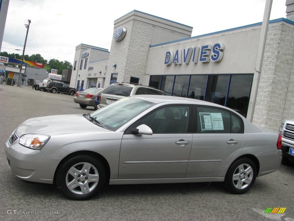 2006 Malibu LT V6 Sedan - Silverstone Metallic / Titanium Gray photo #2