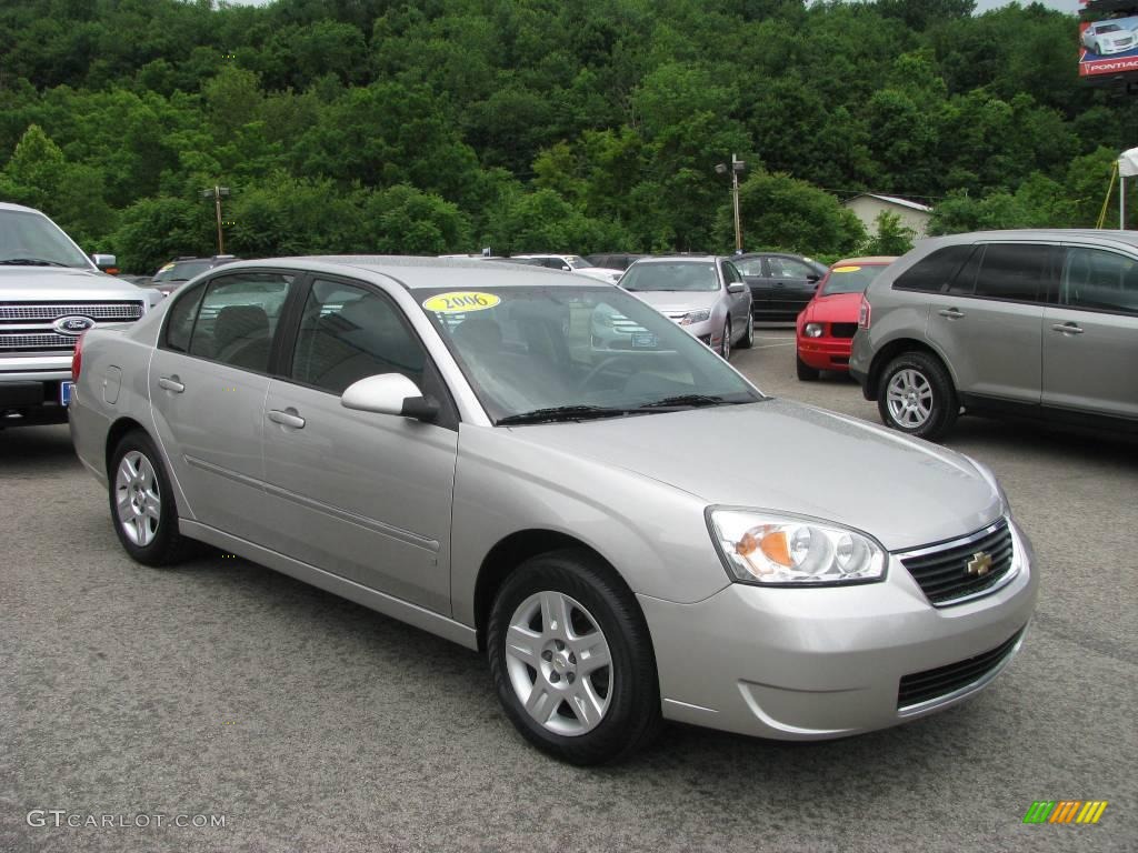 2006 Malibu LT V6 Sedan - Silverstone Metallic / Titanium Gray photo #4