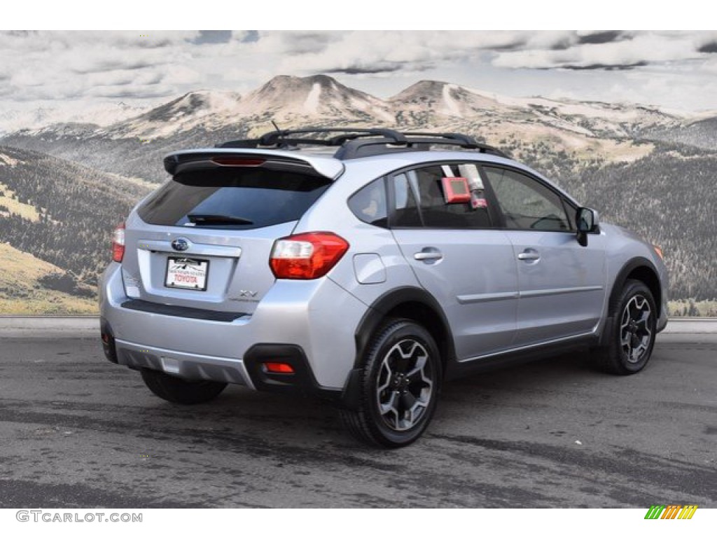 2014 XV Crosstrek 2.0i Limited - Ice Silver Metallic / Black photo #3