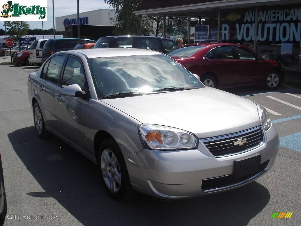2006 Malibu LT Sedan - Silverstone Metallic / Titanium Gray photo #16