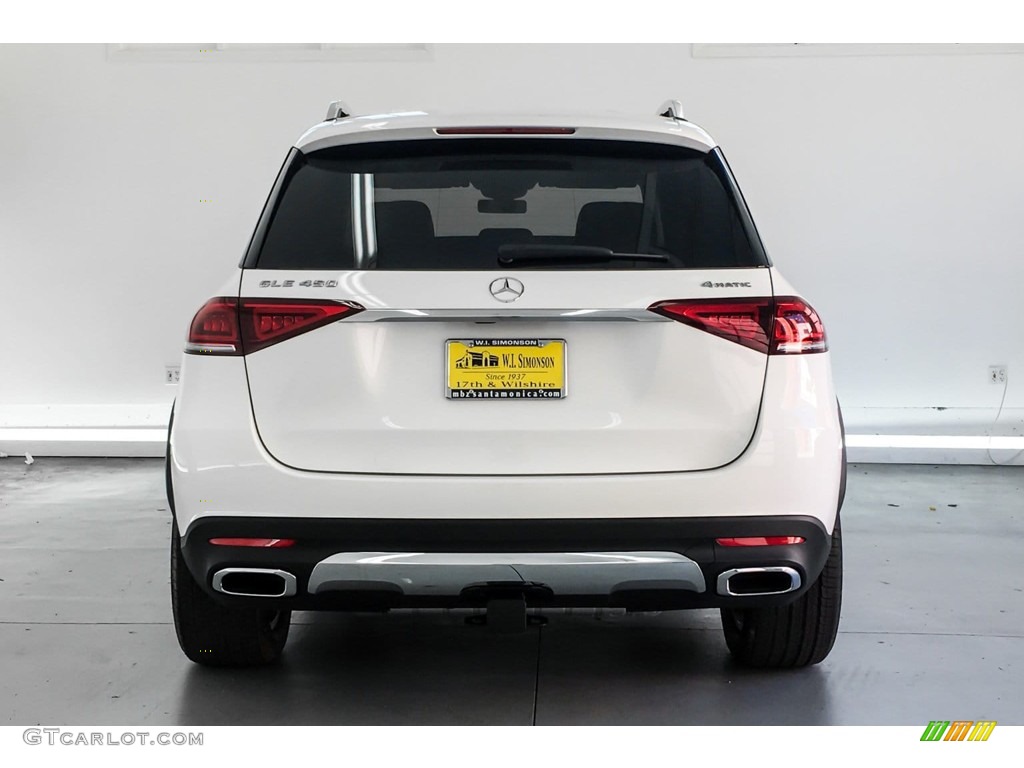 2020 GLE 450 4Matic - Polar White / Black photo #3