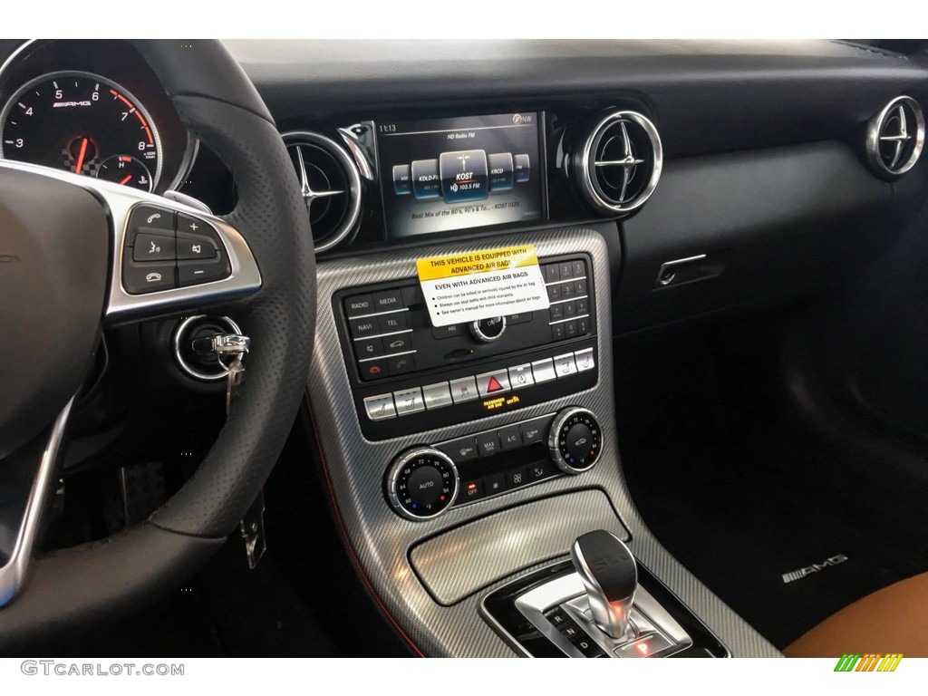 2019 SLC 43 AMG Roadster - Selenite Gray Metallic / Saddle Brown photo #6