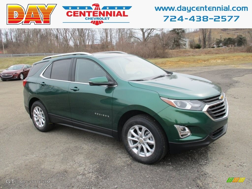 2019 Equinox LT AWD - Ivy Green Metallic / Jet Black photo #1