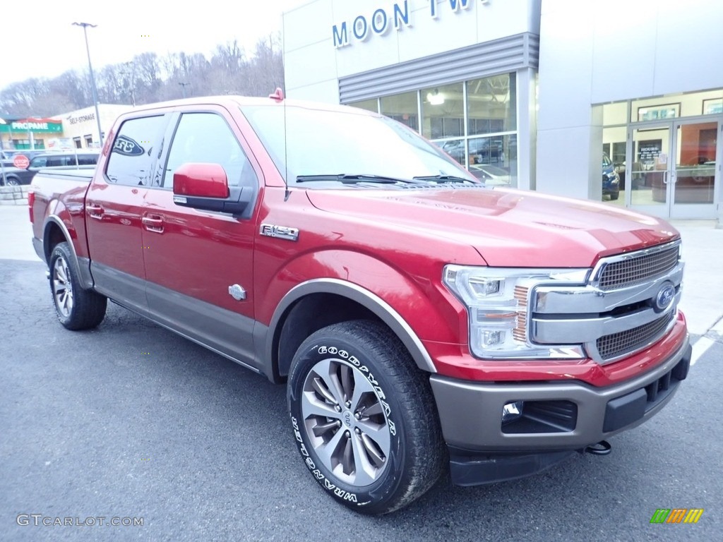 2018 F150 King Ranch SuperCrew 4x4 - Ruby Red / King Ranch Kingsville photo #8