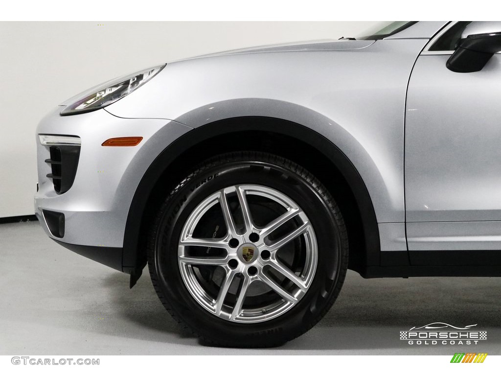 2016 Cayenne  - Rhodium Silver Metallic / Black photo #10