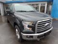 2015 Green Gem Metallic Ford F150 XLT SuperCab 4x4  photo #2