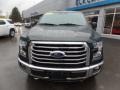 2015 Green Gem Metallic Ford F150 XLT SuperCab 4x4  photo #3