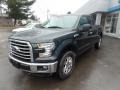 2015 Green Gem Metallic Ford F150 XLT SuperCab 4x4  photo #4