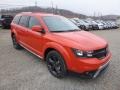 2019 Blood Orange Dodge Journey Crossroad AWD  photo #7