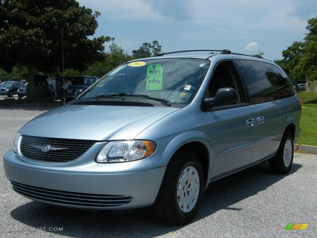2003 Town & Country LX - Butane Blue Pearl / Gray photo #1