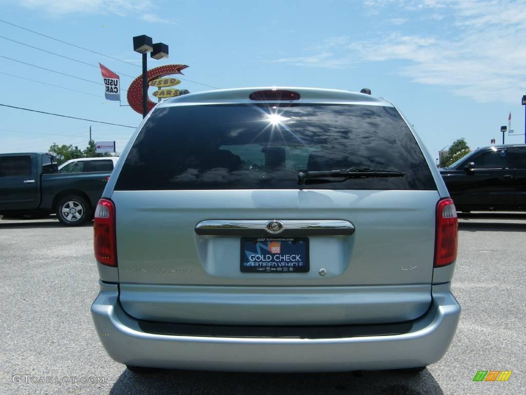 2003 Town & Country LX - Butane Blue Pearl / Gray photo #4