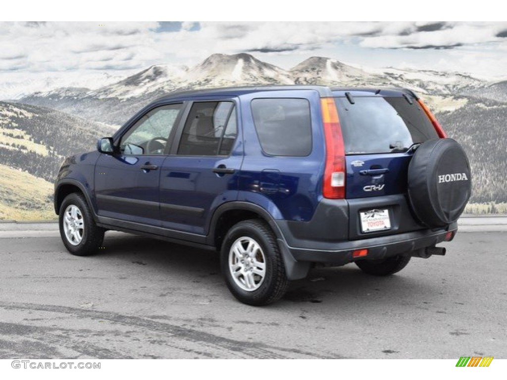 2003 CR-V EX 4WD - Eternal Blue Pearl / Black photo #7