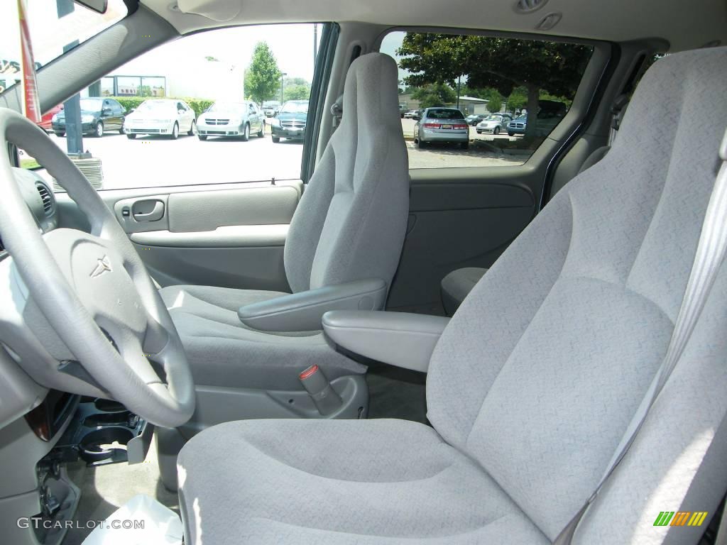 2003 Town & Country LX - Butane Blue Pearl / Gray photo #14