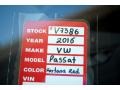 Fortana Red Metallic - Passat S Sedan Photo No. 20