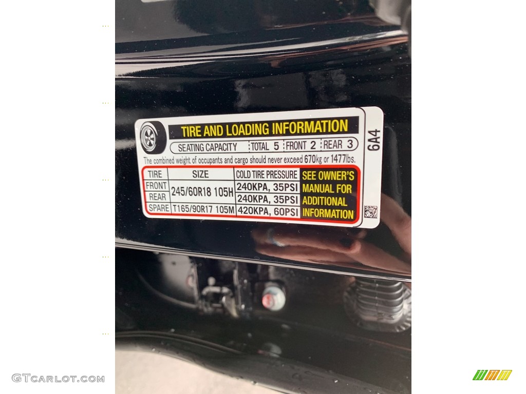 2019 Ridgeline Black Edition AWD - Crystal Black Pearl / Black photo #13