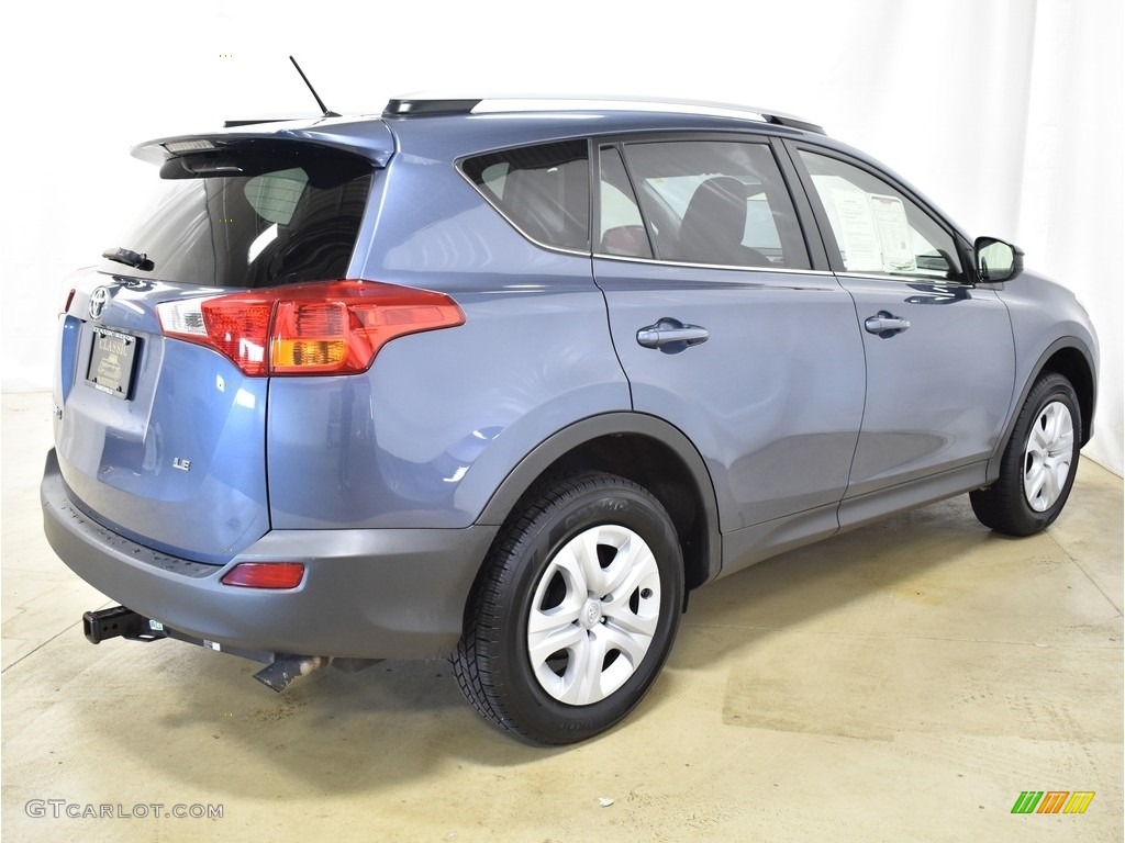2013 RAV4 LE - Shoreline Blue Pearl / Black photo #2