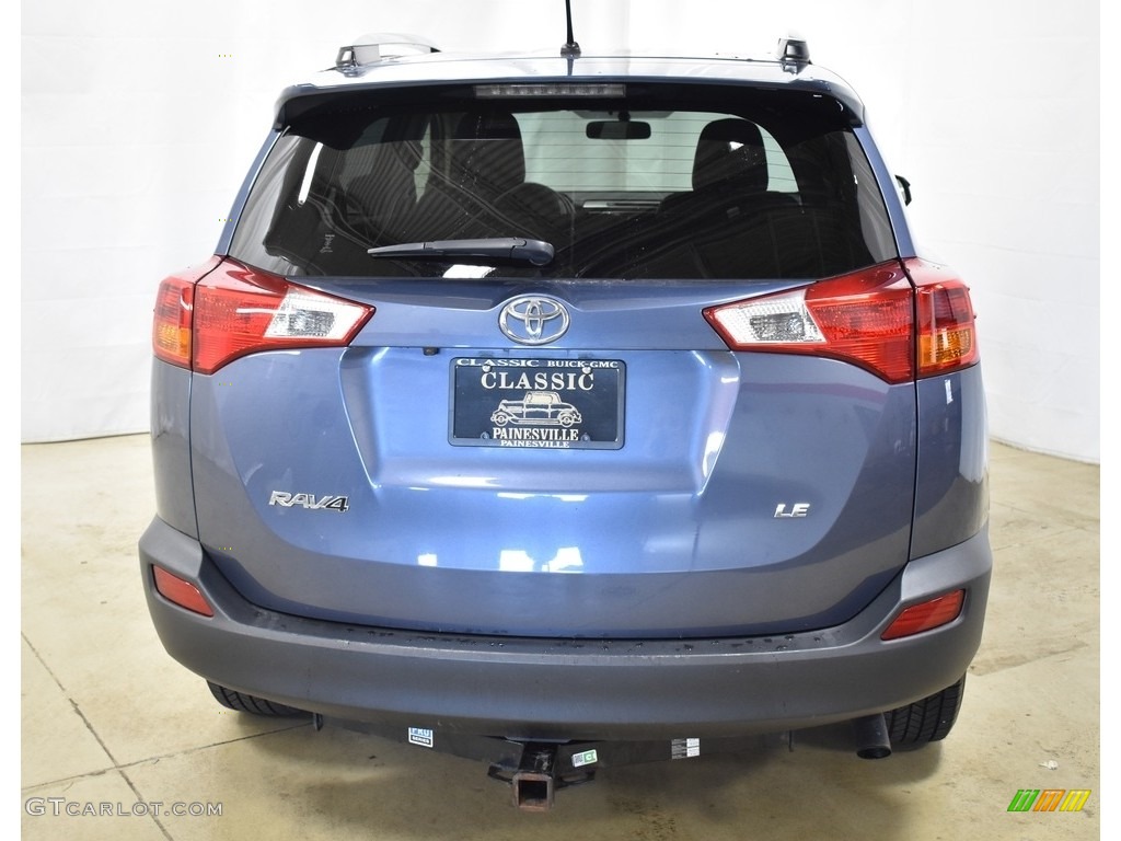2013 RAV4 LE - Shoreline Blue Pearl / Black photo #3