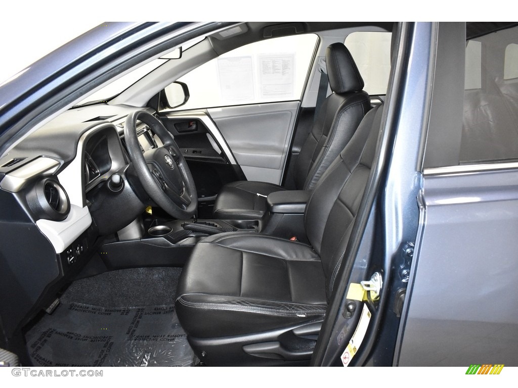2013 RAV4 LE - Shoreline Blue Pearl / Black photo #7