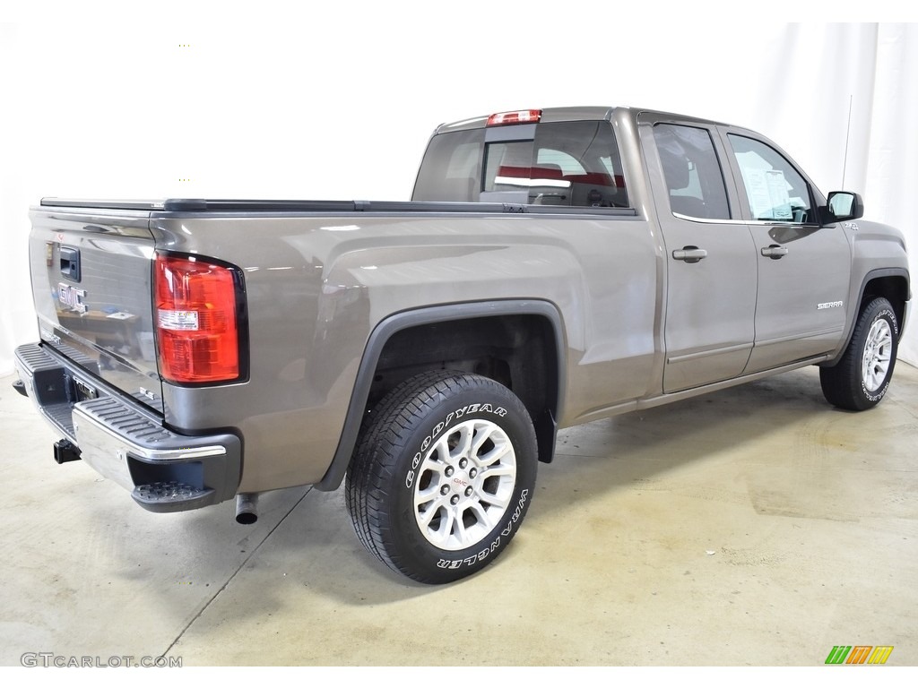 2015 Sierra 1500 SLE Double Cab 4x4 - Bronze Alloy Metallic / Jet Black photo #2
