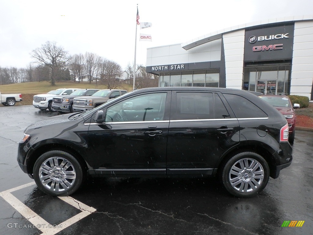 2010 Edge Limited AWD - Tuxedo Black Metallic / Charcoal Black photo #14