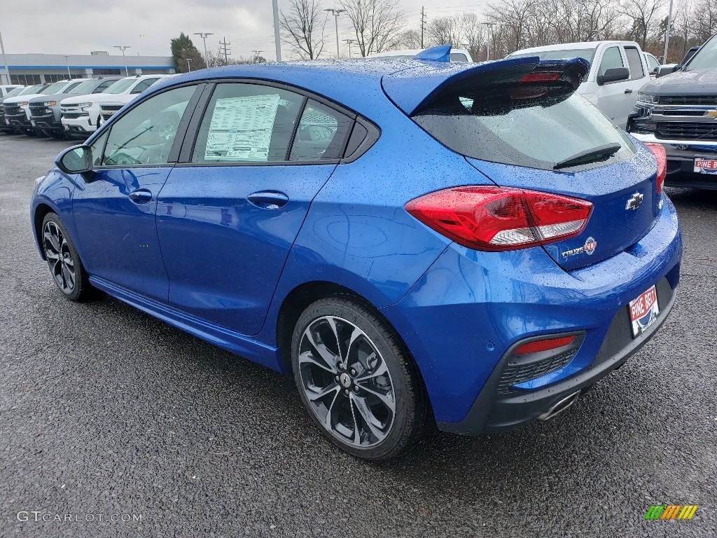 2019 Cruze Premier Hatchback - Kinetic Blue Metallic / Black photo #4