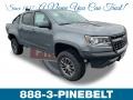 2019 Satin Steel Metallic Chevrolet Colorado ZR2 Crew Cab 4x4  photo #1