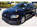 2016 Black Volkswagen Jetta S  photo #4