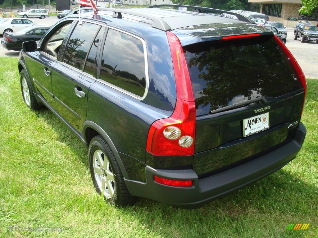 2004 XC90 2.5T - Nautic Blue Metallic / Taupe photo #9