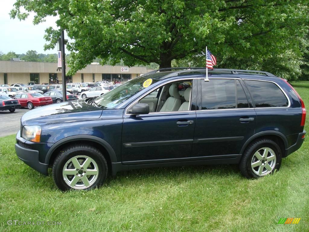 2004 XC90 2.5T - Nautic Blue Metallic / Taupe photo #10