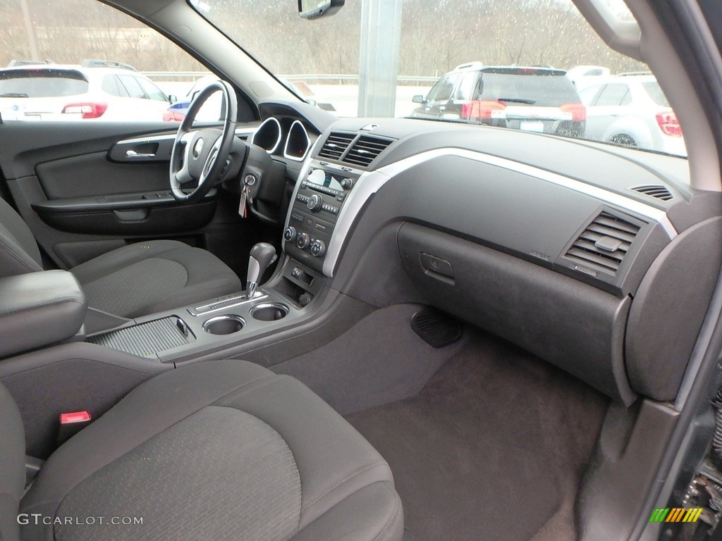 2011 Traverse LT AWD - Steel Green Metallic / Ebony/Ebony photo #6
