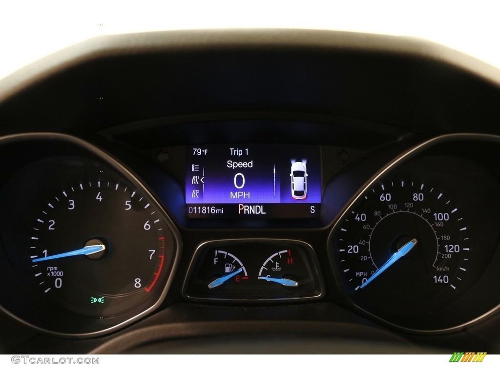 2016 Focus SE Sedan - Blue Candy / Charcoal Black photo #8