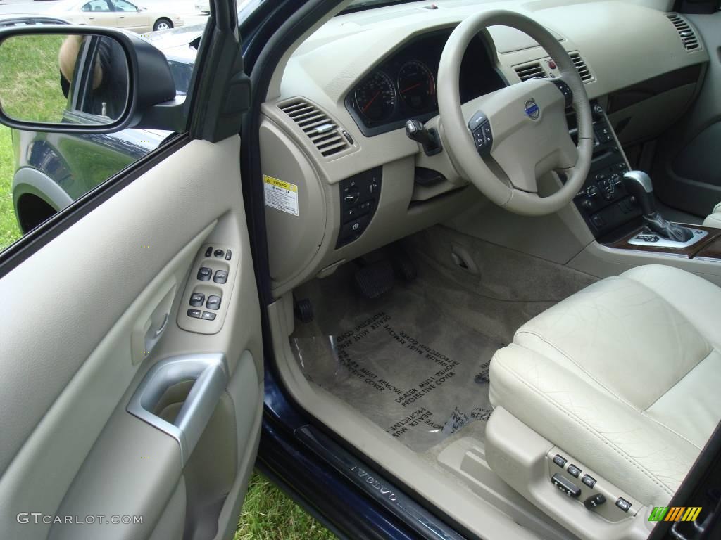 2004 XC90 2.5T - Nautic Blue Metallic / Taupe photo #12