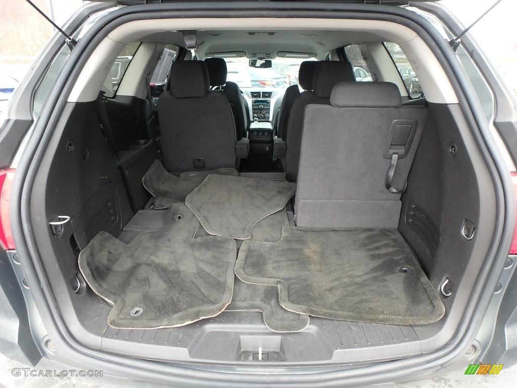 2011 Traverse LT AWD - Steel Green Metallic / Ebony/Ebony photo #11