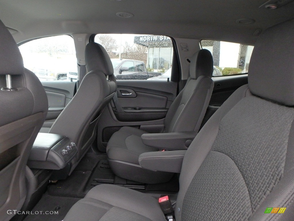 2011 Traverse LT AWD - Steel Green Metallic / Ebony/Ebony photo #16