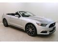 Ingot Silver Metallic 2016 Ford Mustang EcoBoost Premium Convertible