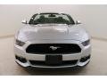 2016 Ingot Silver Metallic Ford Mustang EcoBoost Premium Convertible  photo #3