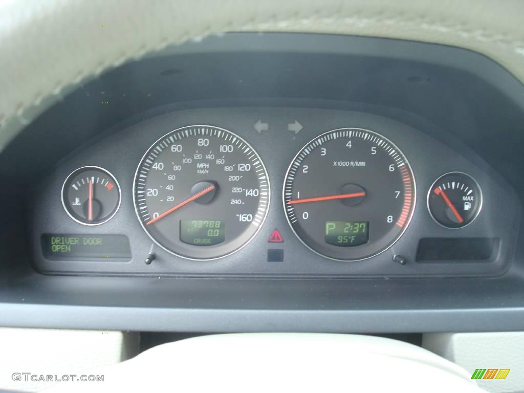 2004 XC90 2.5T - Nautic Blue Metallic / Taupe photo #34