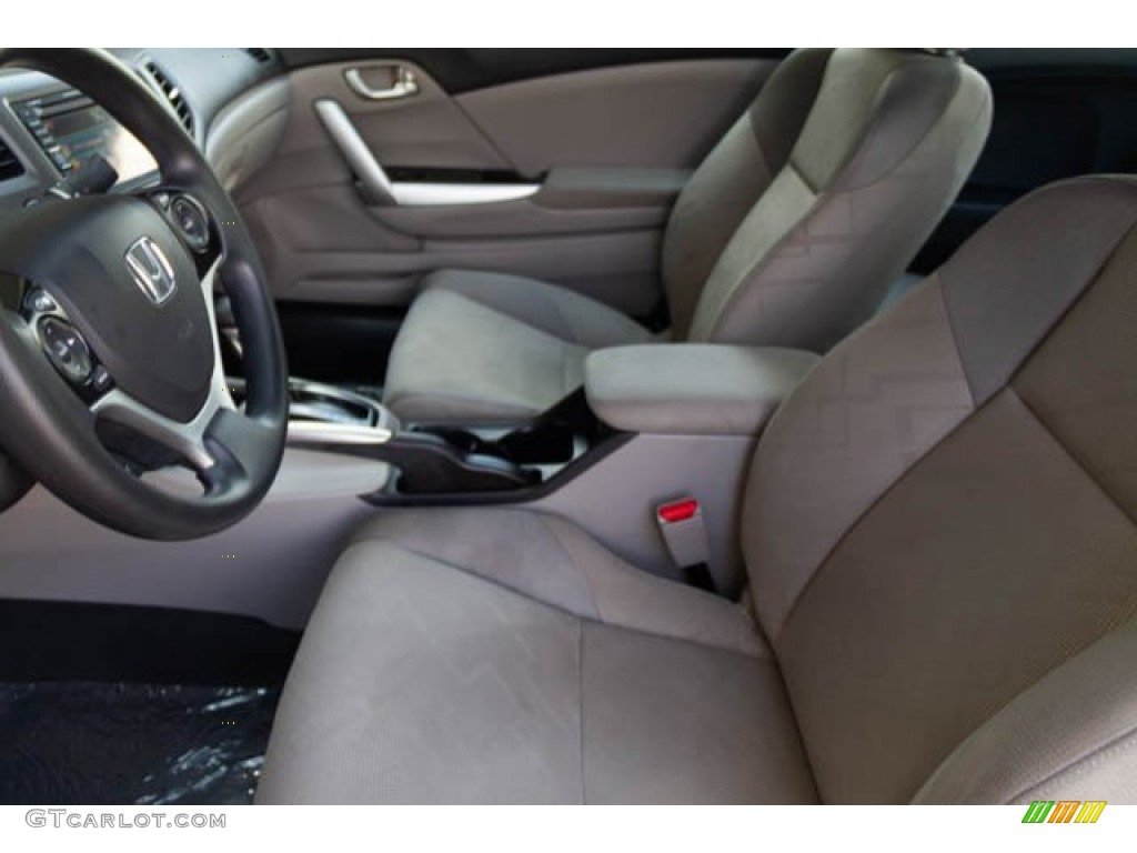 2012 Civic EX Coupe - Rallye Red / Gray photo #3