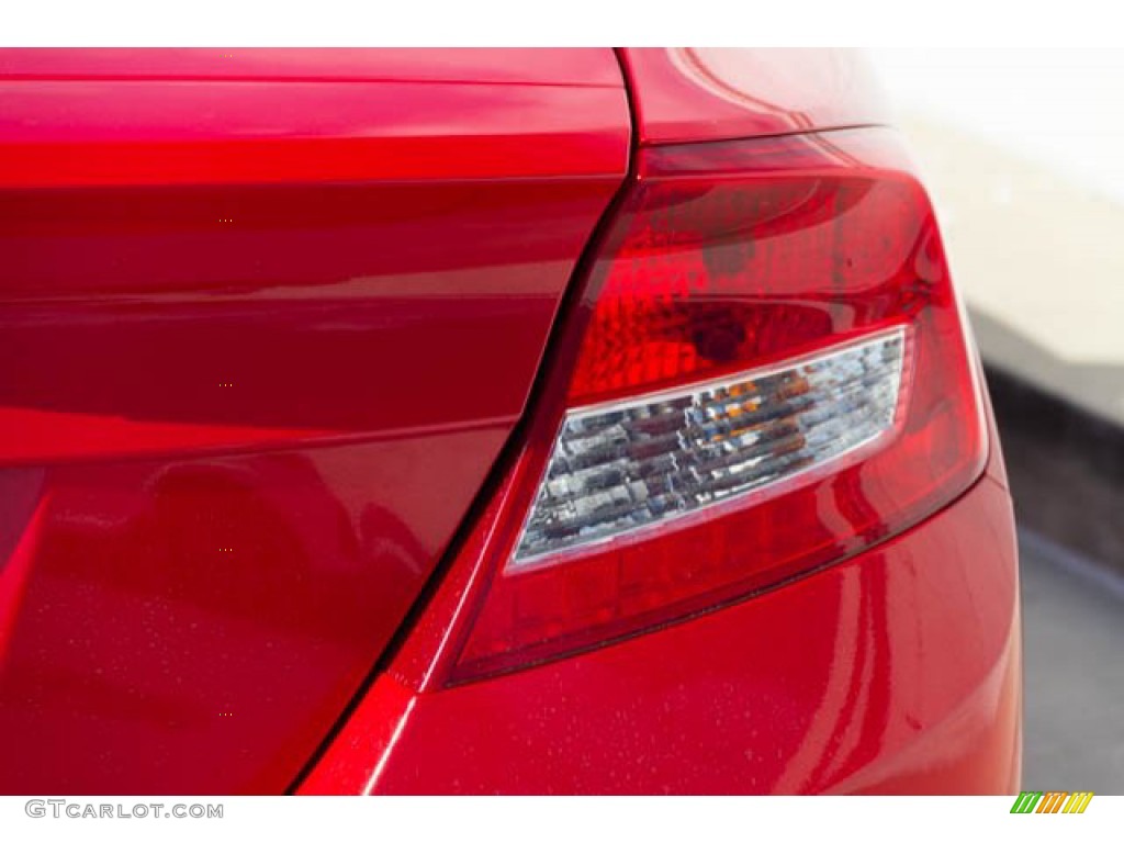 2012 Civic EX Coupe - Rallye Red / Gray photo #11